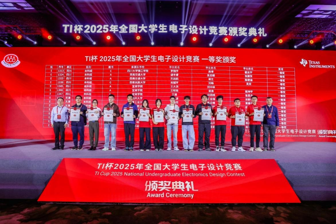 我校学子在2025年全国大学生电子设计竞赛中斩获佳绩